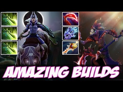 Subscribers Plays Luna with 3 Butterflies and DAZZLE CARRY - Amazing Builds vol 100  - Dota 2