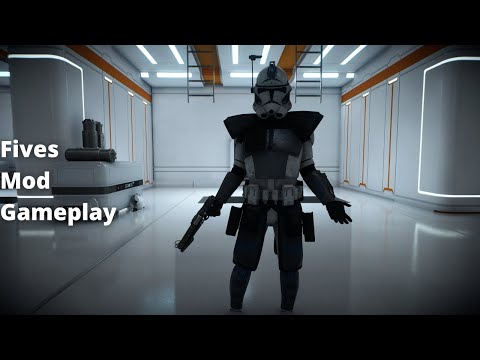 Star Wars Battlefront II - Fives Mod Gameplay (Clone Wars)