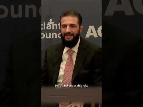 Syria’s al-Sharaa answers questions on Israel’s violations in Syria | AJ #Shorts