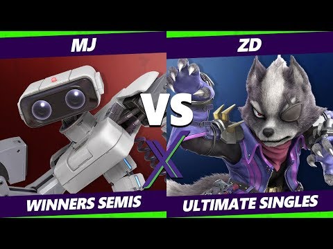 S@X 348 Winners Semis - Mj (ROB) Vs. ZD (Wolf) Smash Ultimate - SSBU