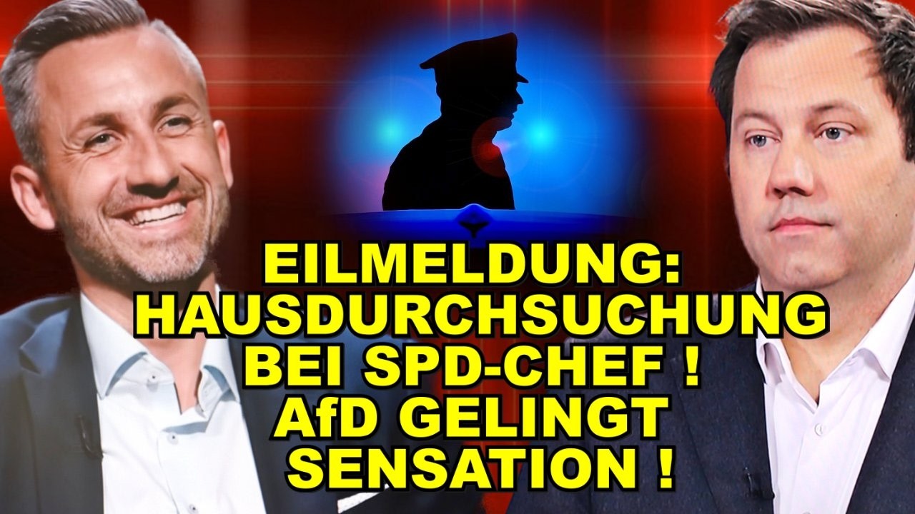 EIL: Hausdurchsuchung bei SPD-CHEF!