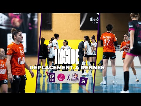 INSIDE - Double déplacement D2F & U17 France à Rennes 💜