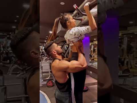 Gym 💪 video || girl traning || #ROMANCE