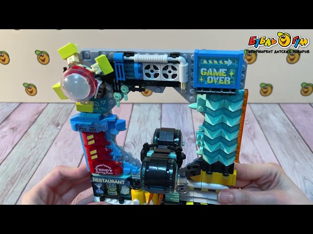 Конструктор Lanson Toys Мишка Тедди на мотоцикле рамка 425дет - видео