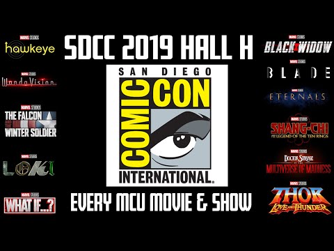 San Diego Comic Con 2019 HALL H MCU PHASE 4 ANNOUNCEMENT AND BREAKDOWN