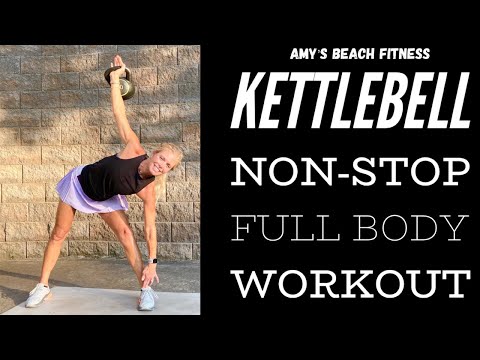 Kettlebell Non-Stop Full Body Workout - 20 MIN