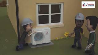 Cómo funciona una bomba de calor para calefaccion ECODAN, de Mitsubishi Electric