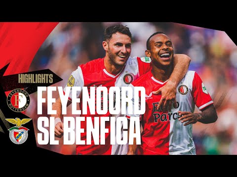 Goals by IGOR PAIXÃO & SANTIAGO GIMENEZ 🤩 | Highlights Feyenoord - SL Benfica | Friendly 2023-2024