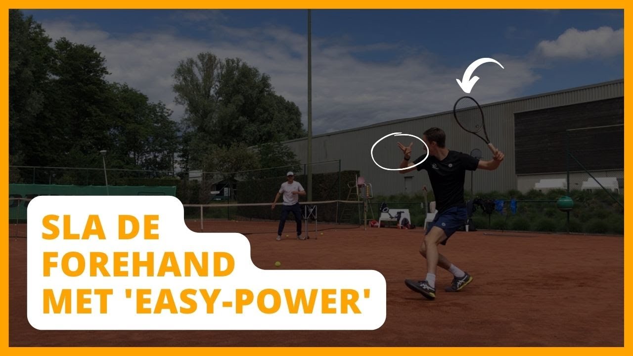 Simpele en belangrijke forehand-tip voor vastheid & snelheid
