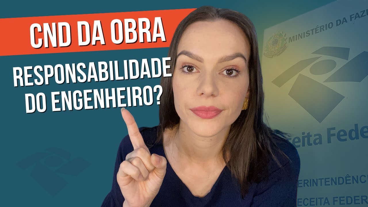 Engenheiro Civil pode fazer CND | SERO na Receita Federal?