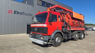 Mercedes-Benz SK 2435 (15.000 L / V8 AVEC 2X TURBO / BOITE MANUELLE / TRES BON バキュームカー | 画像 4 - Autoline