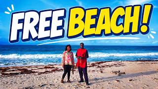 WENT 2 LAGOS COASTAL ROAD & PLAYED ON THE NEW FREE BEACHFRONT !