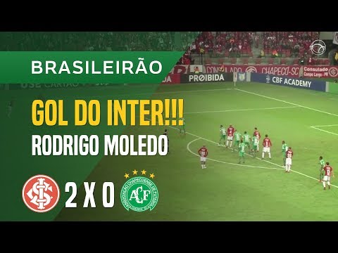 GOL (RODRIGO MOLEDO) - INTERNACIONAL X CHAPECOENSE - 21/05 - BRASILEIRÃO 2018