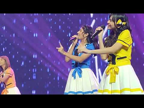 [FANCAM] Raisha JKT48 "lagu wanita" ft David Bayu at RCTI 34 anniversary celebration