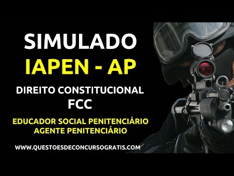 SIMULADO IAPEN - AP Educador Social Penitenciário | Agente Penitenciário
