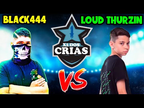X1 DOS CRIAS - LOUD THURZIN X BLACK444 - NEW REVELATION PM KING - BEST FREE FIRE CLIPS - FF CLIPS