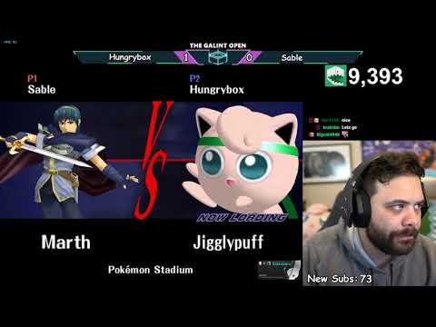 GMO - Sable (Marth) vs Hungrybox (Jigglypuff) - Pool ECA4 WQF