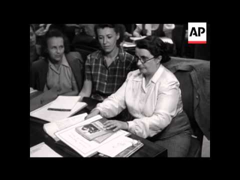 COMMUNIST (WOMEN) MEETING - NO SOUND