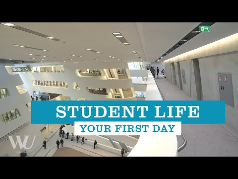 Your First Day - Student Life at WU Vienna