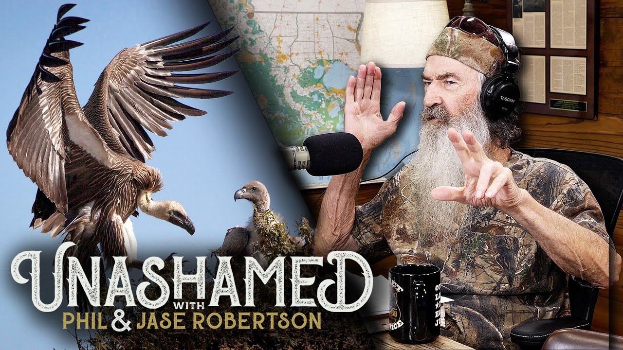 Ep 748 | Phil Almost Got Killed by Buzzard Poop & Jase Happens Upon a Majestic Bald Eagle