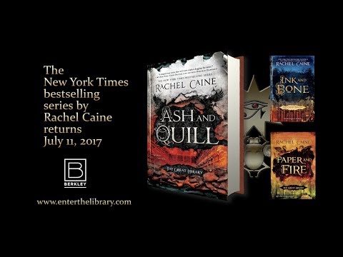 Official Book trailer: ASH AND QUILL (Great Library #3)