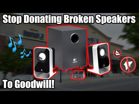 Fix your dead speakers