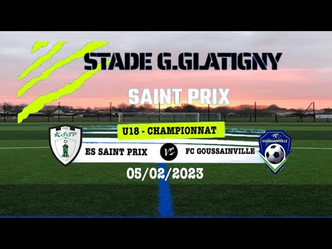 U18 : ES SAINT PRIX - GOUSSAINVILLE