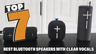 Best Bluetooth Speakers with Clear Vocals for Music Lovers