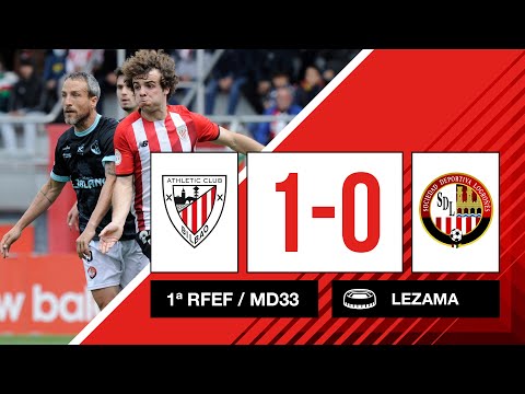 Imagen de portada del video ⚽ Laburpena I Bilbao Athletic 1-0 SD Logroñes