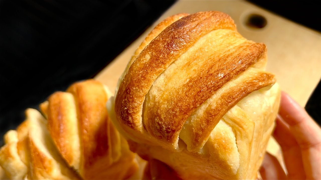 #141 パウンド型でパン作り！カリッとジュワッと『シュガーバターパン』