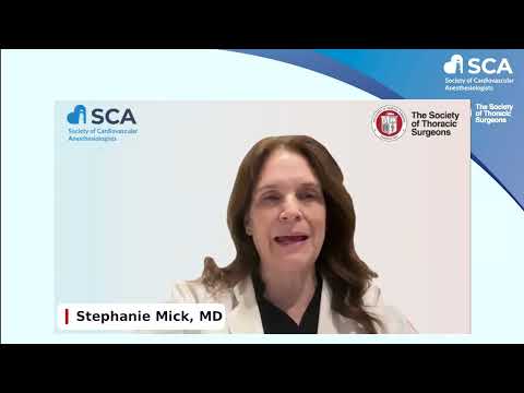 STS/SCA Webinar Series: Across the Drapes: Multidisciplinary Management in Mitral Valve Repair