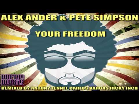 Alex Ander & Pete Simpson   -  "Your Freedom"   (Motown Mix)