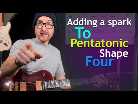 THE REAL LICK FRIDAY WEEK 317 - Add a chromatic run into shape four - Am