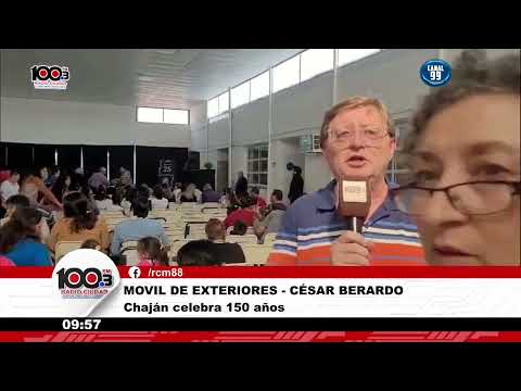 MÓVIL DESDE CHAJÁN, LA LOCALIDAD CELEBRA HOY 150 AÑOS