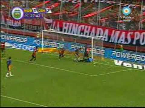Gol de Achucarro - 15º fecha apertura 09 - Newell's - Sin Aliento