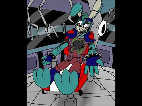 FNAF Glamrock Bonnie Gets Repaired #fnaf #fivenightsatfreddys #fnafedit