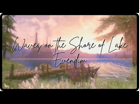 Waves on the Shore of Lake Evendim #studymusic #lotro #videogameambience