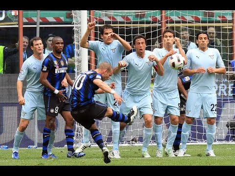 Wesley Sneijder 37 Free kick Goals