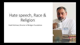 صورة Hate speech, Race & Religion | Islamophobia | Fadel Soliman in Edinburgh university