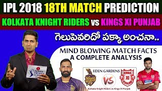 Kolkata Knight Riders vs Kings XI Punjab, 18th Match live Prediction || Eagle Media Works