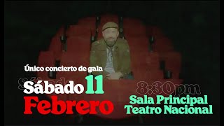 Santiago Cruz | Sábado 11 Febrero 2022 | Teatro Nacional 🔴 @UepaTickets