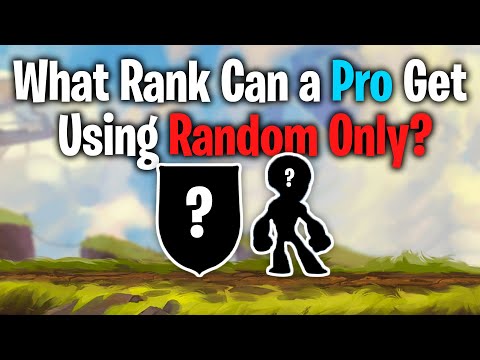 What Rank Can a Brawlhalla Pro Get Using Random Only?