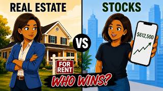 Real Estate vs Stocks - Which Makes More Money? (The Truth)