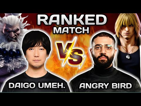 SF6 ▰ Daigo Umehara ( Akuma ) VS Angry Bird ( Ken )