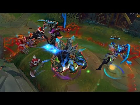 Hauntzer Going Mental On Maokai Top