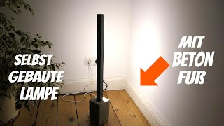 Lampe aus Beton selber bauen // Lampe selber machen // DIY Industriedesign