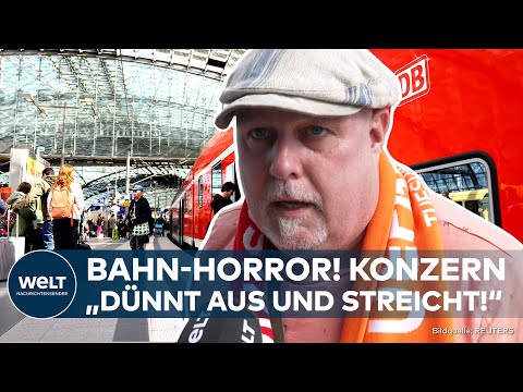 DEUTSCHE BAHN: "Verbindungen werden gestrichen!" Staatskonzern in der Krise! | WELT Ihre Stimme