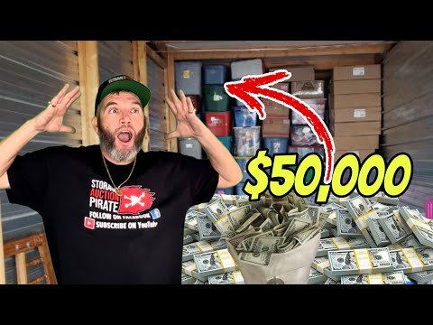 Over $50,000 found in TOTES from ABANDONED STORAGE UNIT