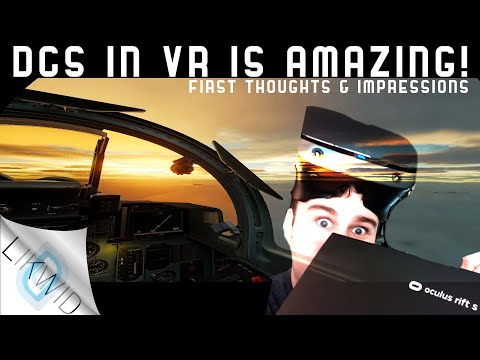 DCS IN VR IS AMAZING! - First Thoughts & Impressions