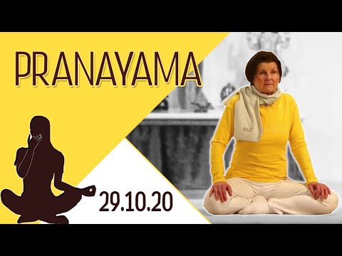 Fortgeschrittenes Pranayama Wechselatmung Kapalabhati mit Shaktipriya 6.00 Uhr - 29.10.2020